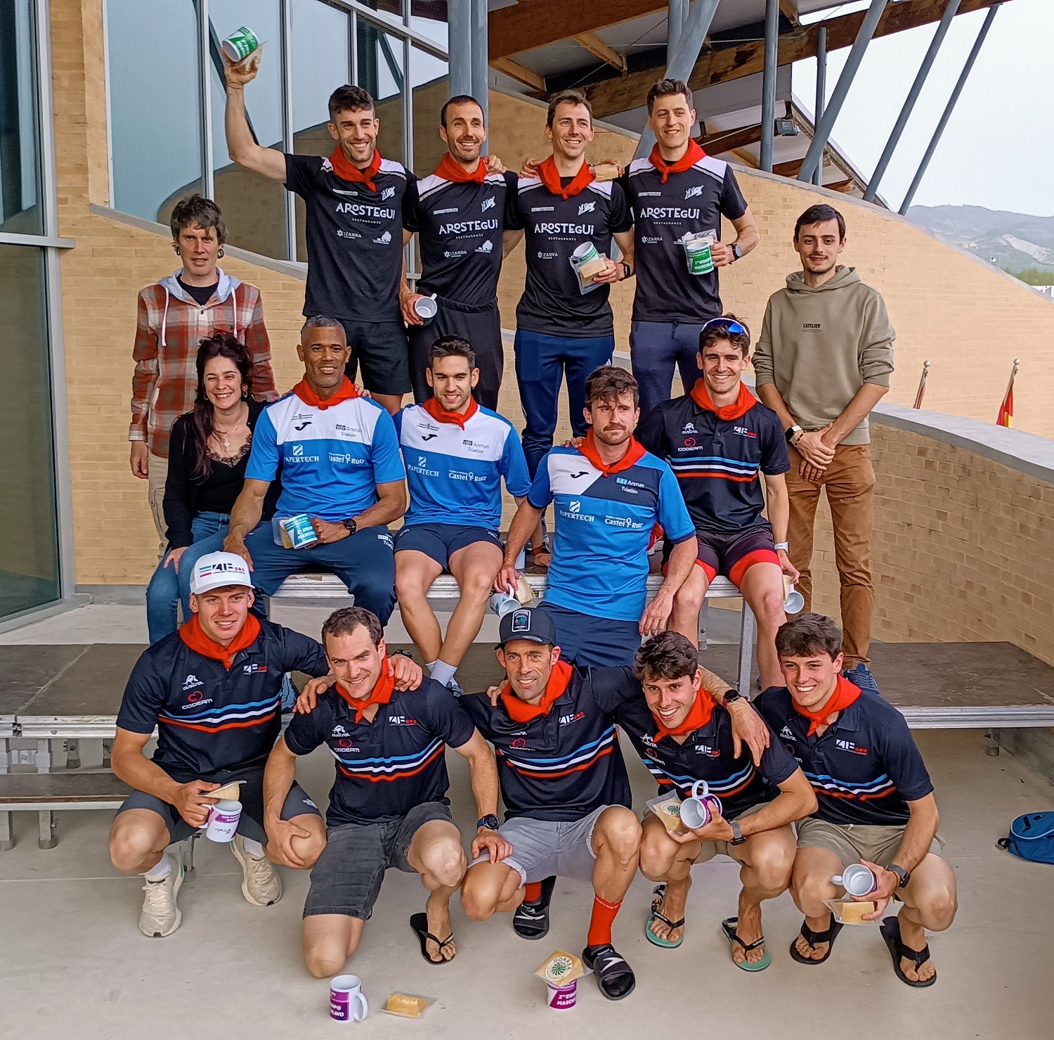 Gran participación en el Duatlón contrarreloj por equipos Valle de Egüés